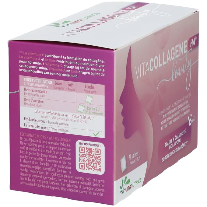 Vitacollagene Ha Beauty Zakje 21