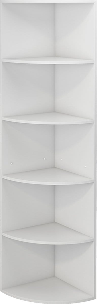 Vicco Fabienne Hoekrek – 40 x 180 cm met 5 vakken Wit