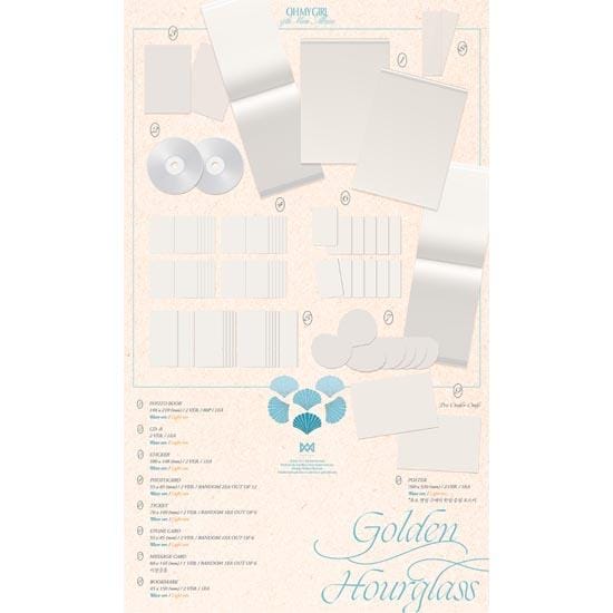OH MY GIRL 9e mini album « Sablier doré B ver white