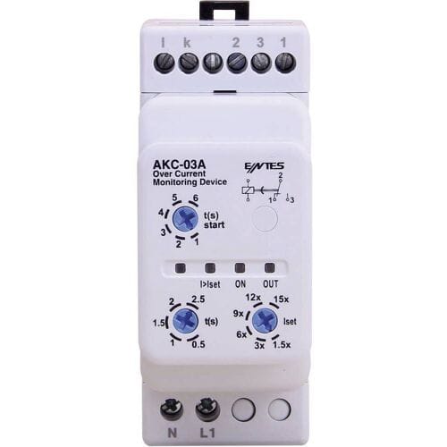 ENTES AKC-03A Bewakingsrelais 1x wisselcontact Piece 1 stuk(s)