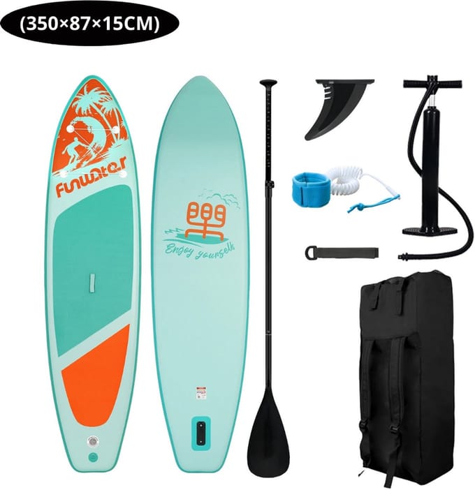 Nivard Sup Board - Opblaasbaar - Supboard - Sup Boards - Paddle - Kayak - Inclusief Accessoires - 350cm