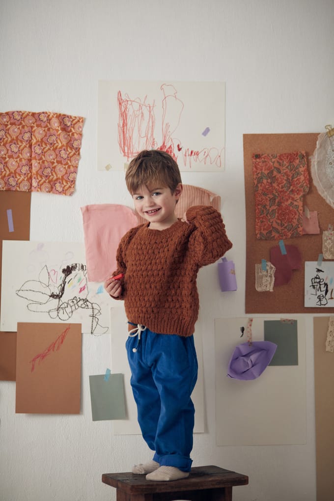 Louise Misha Pants Abel Work Blue Größe: 9M | Hosen Outlet | kids | Blau