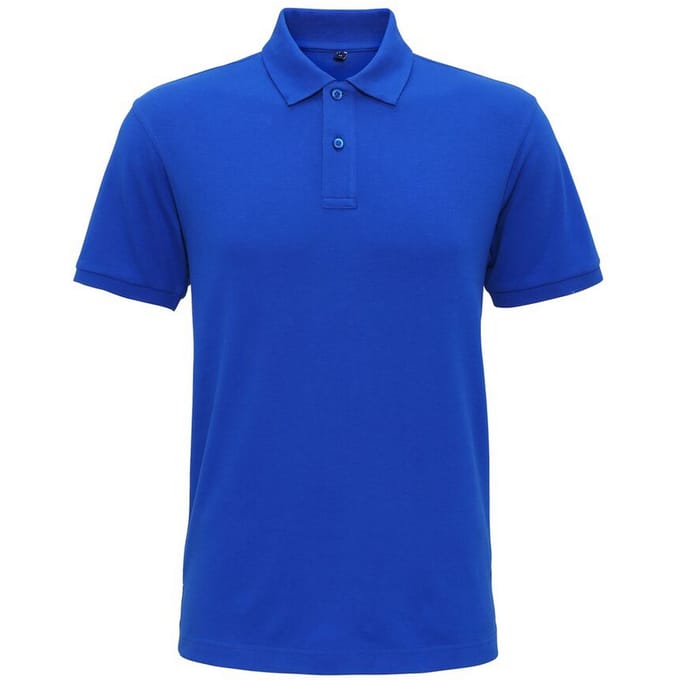 Asquith & Fox Heren Super Smooth Knit Polo Shirt (Helder Koninklijk)