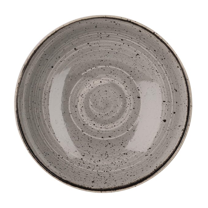 Churchill Stonecast Grey Coupe Kom 18.2cm (12 stuks)