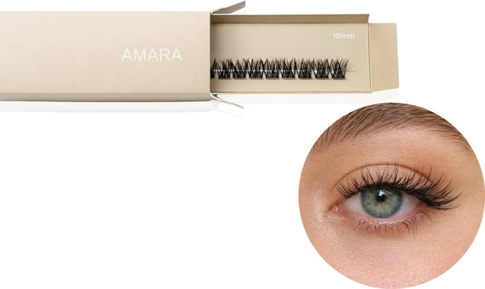 Lashnovo Fast Lashes - Amara 10mm - Diy Cluster Lashes - Wimperextensions - Nepwimpers - Wimpers
