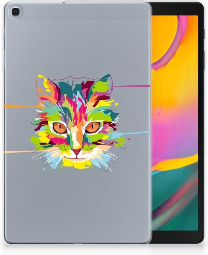 Samsung Galaxy Tab A 10.1 (2019) Tablet Back Cover Cat Color