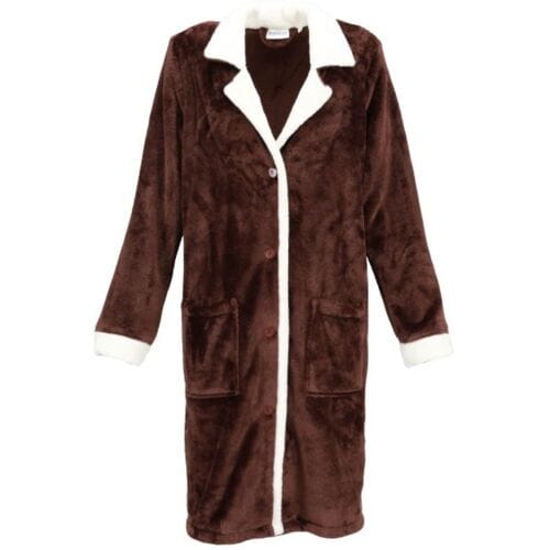 Fluweelzachte dames vest mokka Ringella - Bruin - Maat - 36