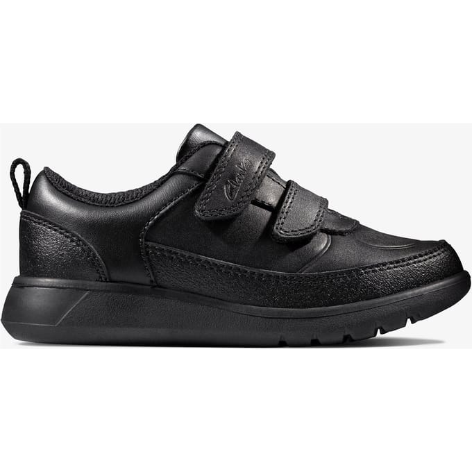 Scape Flare T Zwarte Leren Schoenen