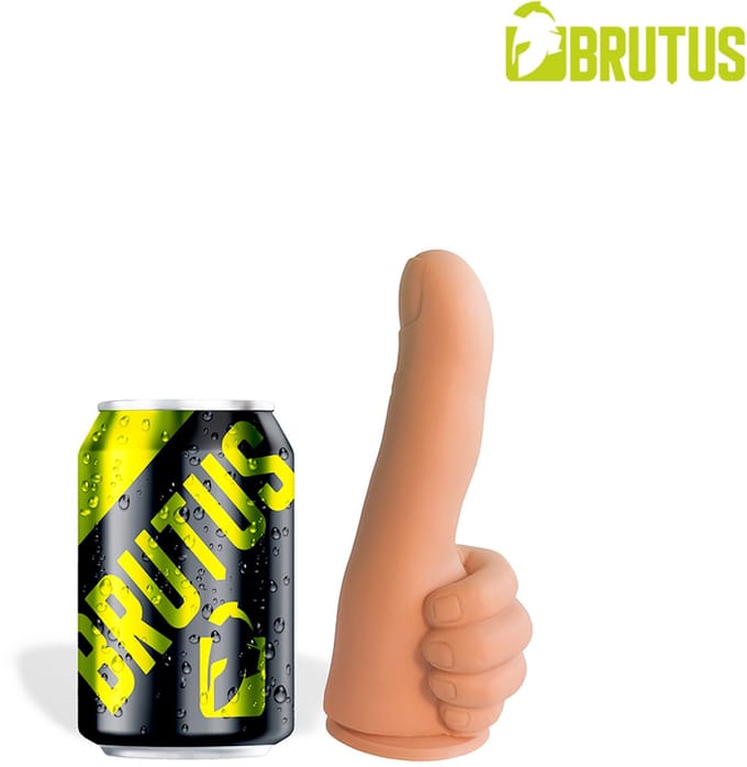 Brutus Handsome - Siliconen Dildo Duim - Thumber - Maat M - 19 cm
