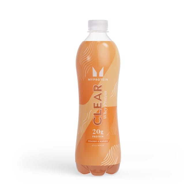 Clear Protein Water - RTD (verpakking met zes stuks) - 6 Pack - Sinaasappel & Mango