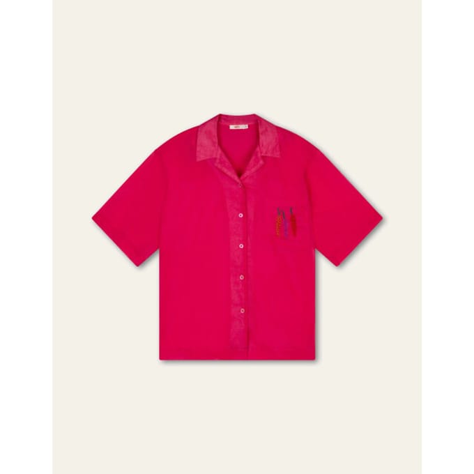 Oilily Bowling Blouse- maat38 Beetroot Paars