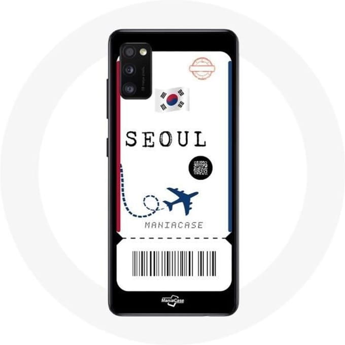 Coque Samsung Galaxy A41 Billet d'avion seoul