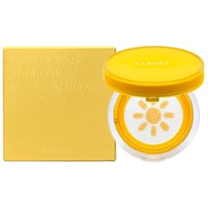 ELROEL Pang Pang Geel Zon Kussen Plus SPF50+ PA++++ UV Bescherming Hydraterend 15g yellow