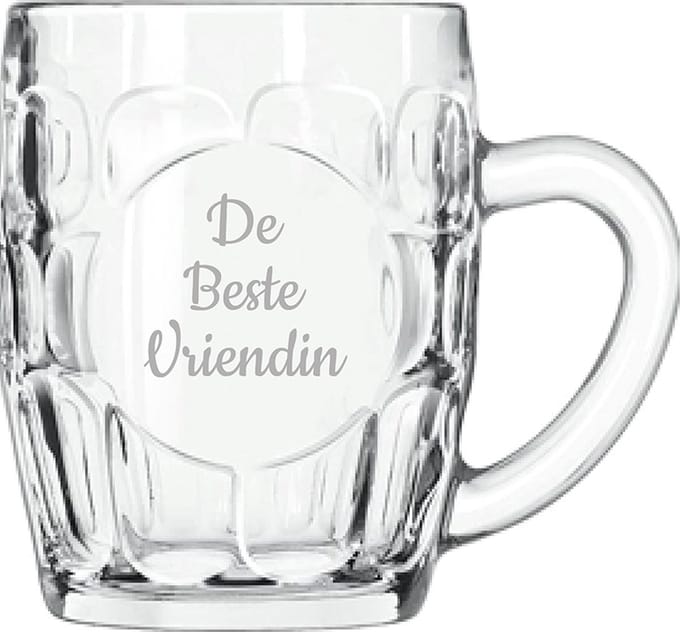 Gegraveerde Bierpul 55cl De Beste Vriendin