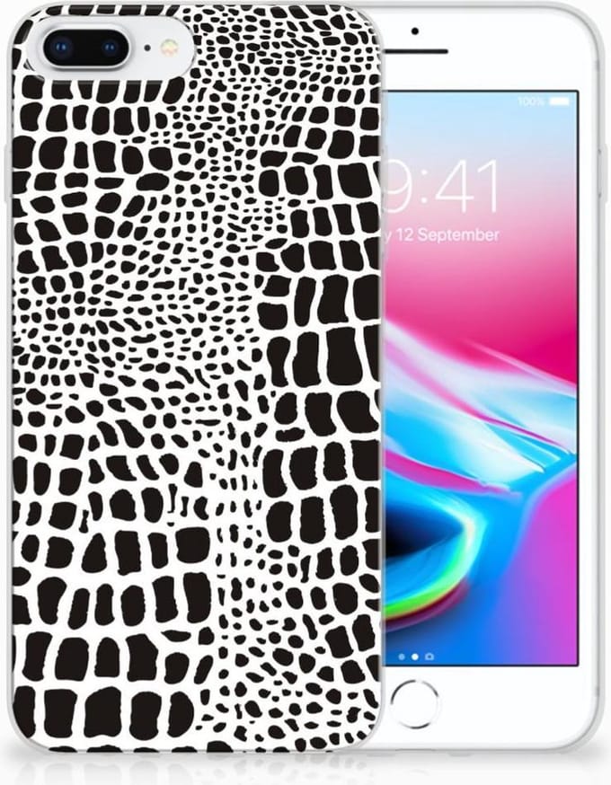 Apple iPhone 7 Plus | 8 Plus TPU Hoesje Slangenprint
