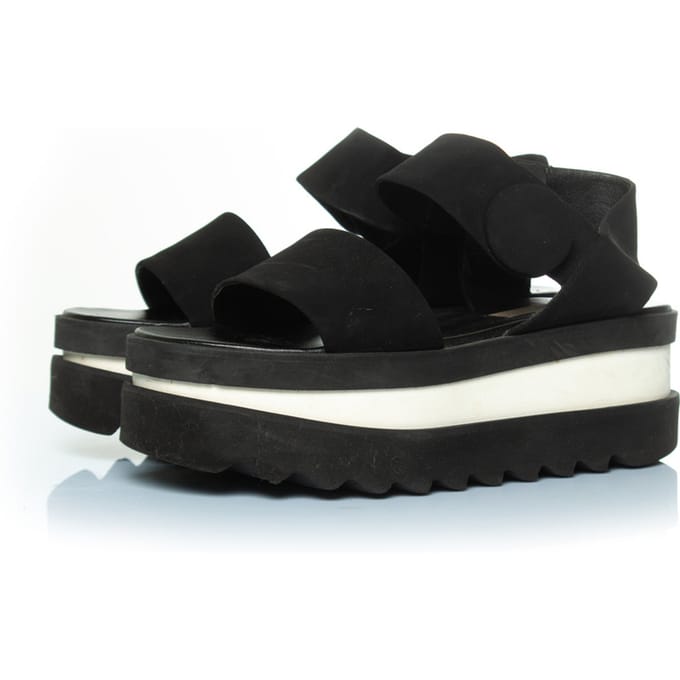 Stella McCartney triple-plateau sandaal