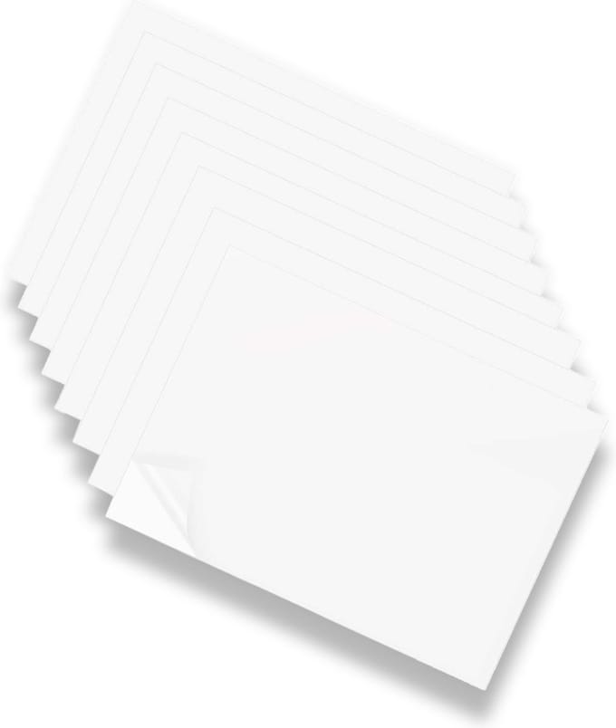 Loklik Transferpapierbogen Transfervel Wit