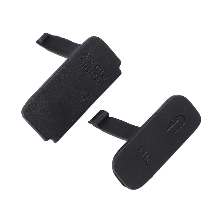 Cache de porte en caoutchouc USB AV OUT MIC Pièce de rechange de réparation pour appareil photo numérique 650D
