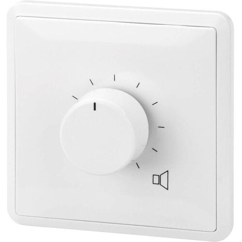 Monacor Inbouw (in muur) PA-volumeregelaar Wit