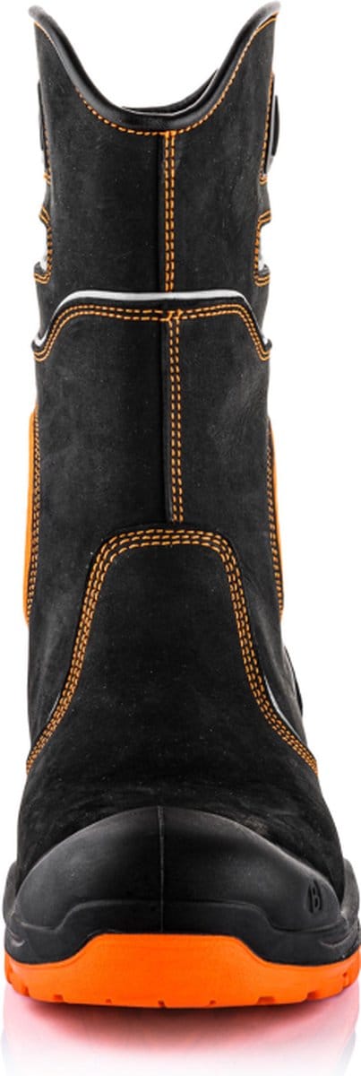 Buckbootz Laars BVIZ5ORBK S7S - Zwart/Oranje - 43