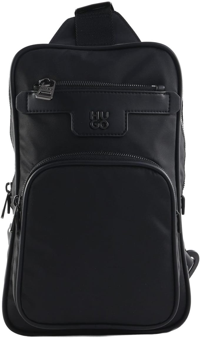HUGO Slingtas Nesh N_Monostrap Black Zwart