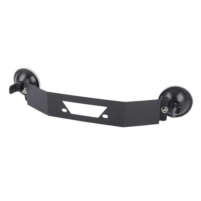 Zuignap Montagekit voor Mini Schotelantenne Aluminiumlegering Basisbeugel voor Auto Camper Boot gray