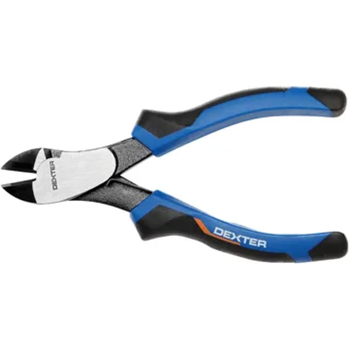 Dexter Diagonale Kniptang - Chroom Vanadium - Softgrip - 18cm