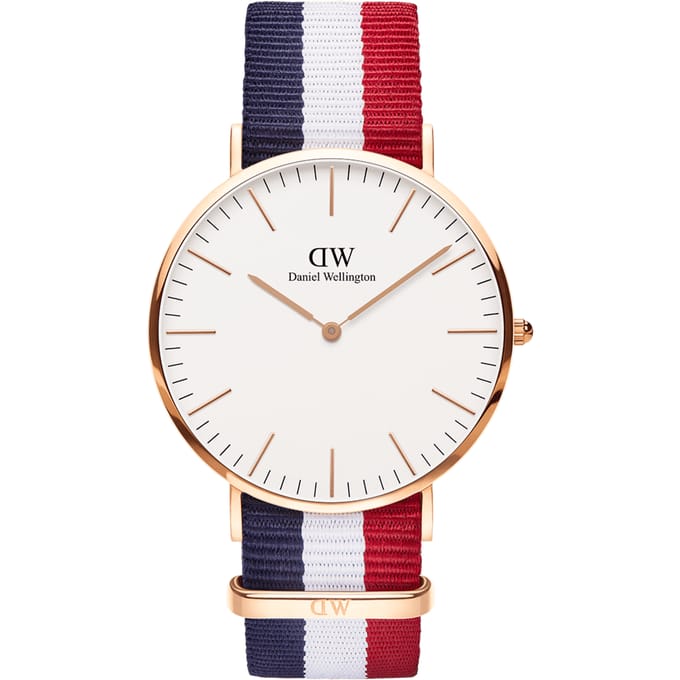 Daniel Wellington DW Watch Classic Cambridge Rose Gold 36mm