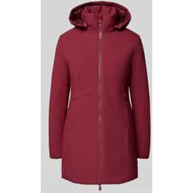Parka met gevoerde opstaande kraag, model 'Rachel'