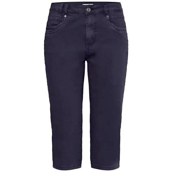 High-waisted 7/8 capri jeans voor dames Pulz Jeans Rosita
