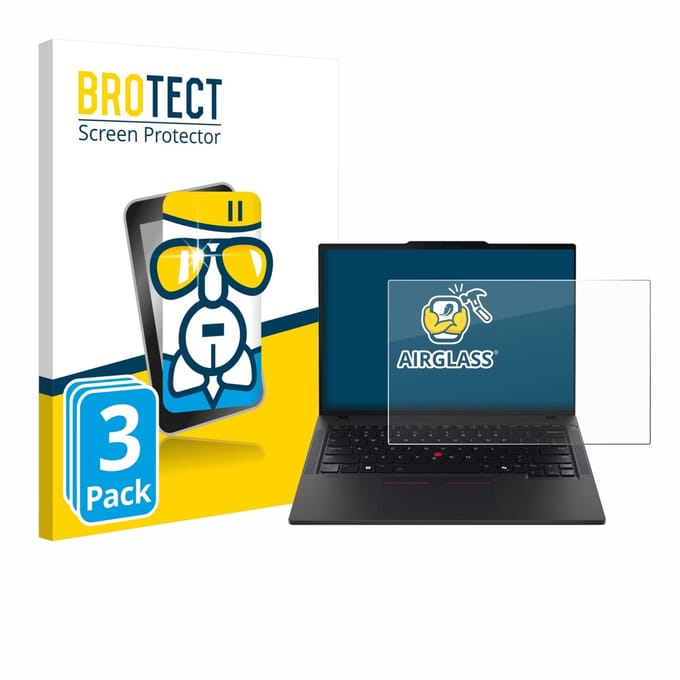 Screenprotector 3 Stuks voor Lenovo ThinkPad T14 Gen 6 Beschermglas transparant