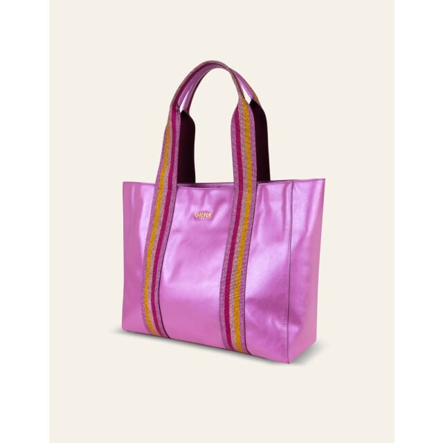 Oilily Still Shopper- maatOne size Fuchsia Roze