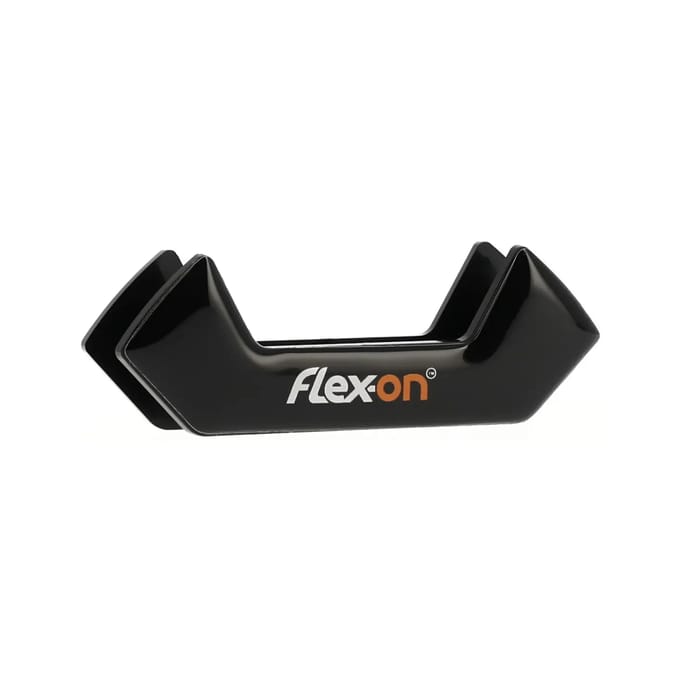 Personaliseerbare stijgbeugelstickers met oranje doos Flex-On Safe-On