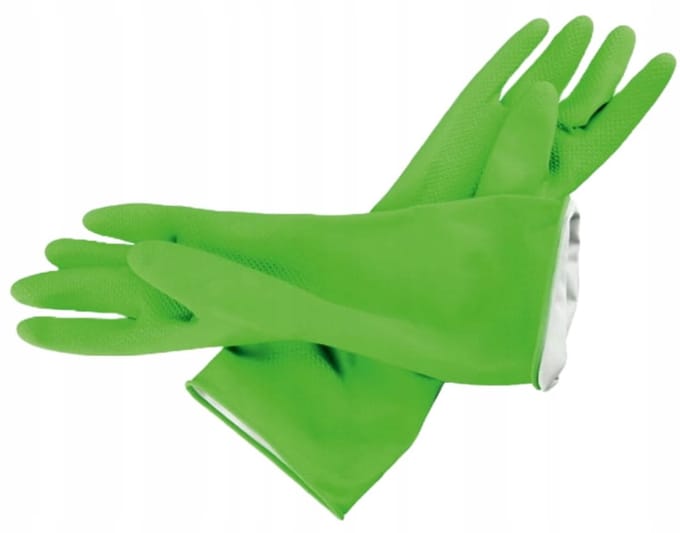 Ravi - Huishoudhandschoen - Aloë Vera - Latex - Groen