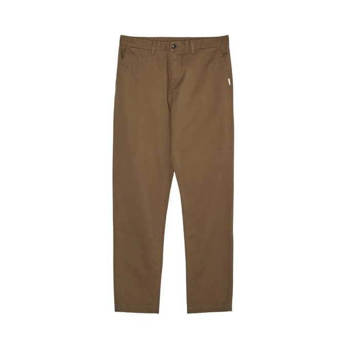 Element Slim Chino Broek Bruin 36 Man