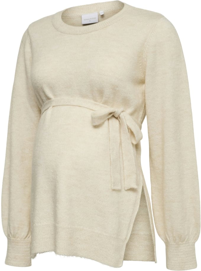 Mama Licious Gebreide pullover Regular fit O-hals Pullover
