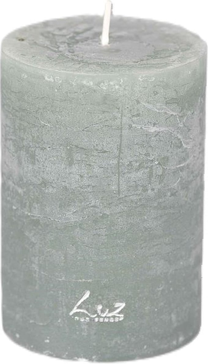 Luz - Rustieke Stompkaars - Sense - 7xH15cm - PER PAAR