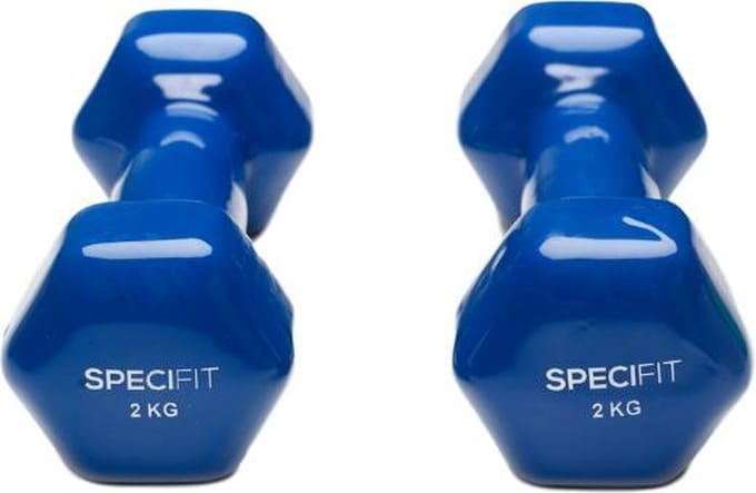 Specifit Dumbells 2 x 2 kg Gietijzer / Vinyl Coating