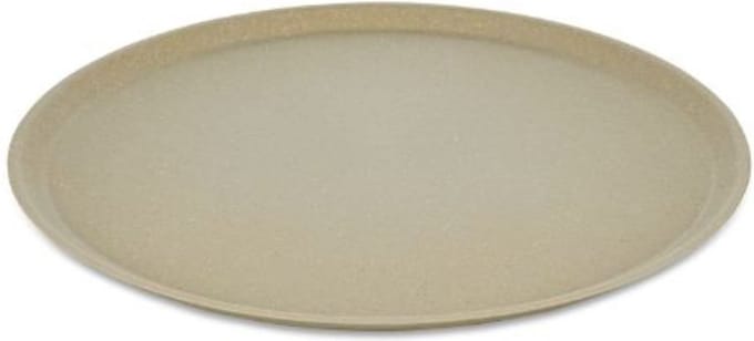 Rond bord, 25.5 cm, Set van 4, Organic, Zand Beige - Koziol | Connect Plate