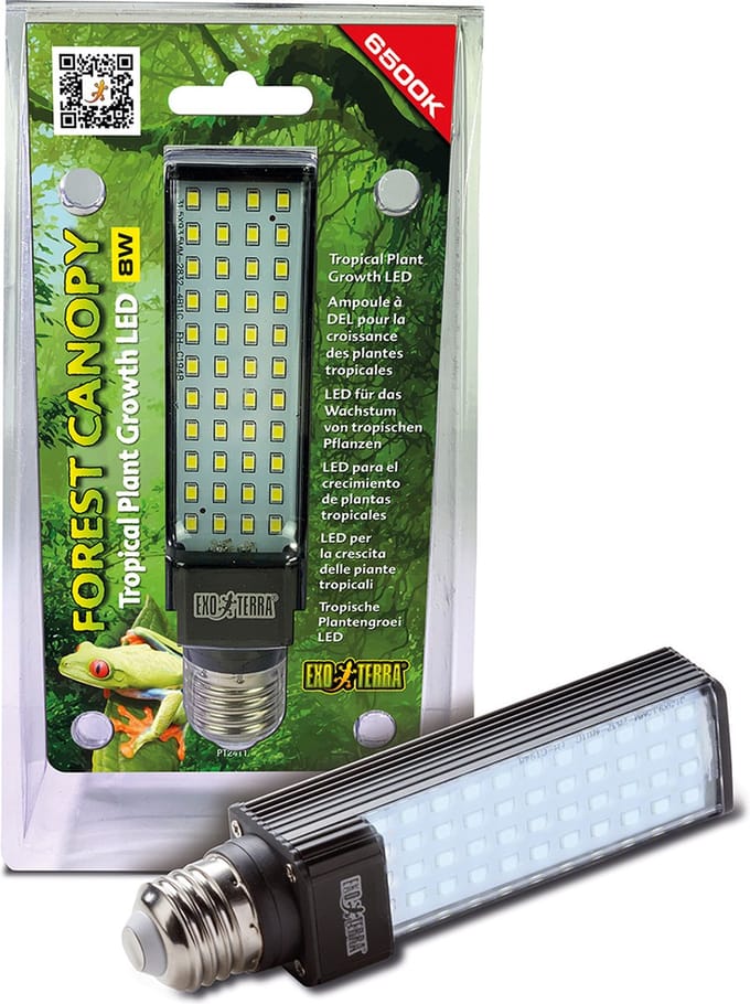 Exo Terra - Verlichting - Reptielen - Forest Canopy Led 8w / 6500k / 220-240v - 1st