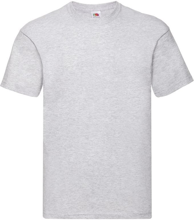 Fruit of the Loom - Original T - Heather Grey - S