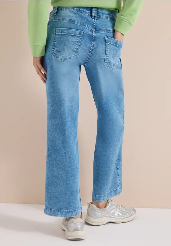High Waist Wide Legs jeans in Loose Fit