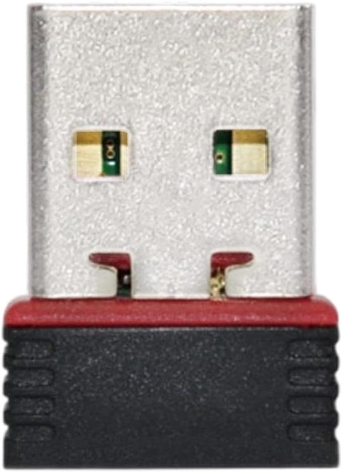 Wi-Fi Adapter - Draadloze Dongle - Internet Verbinding - Hoge Antenne - 150 Mbps - Zwart