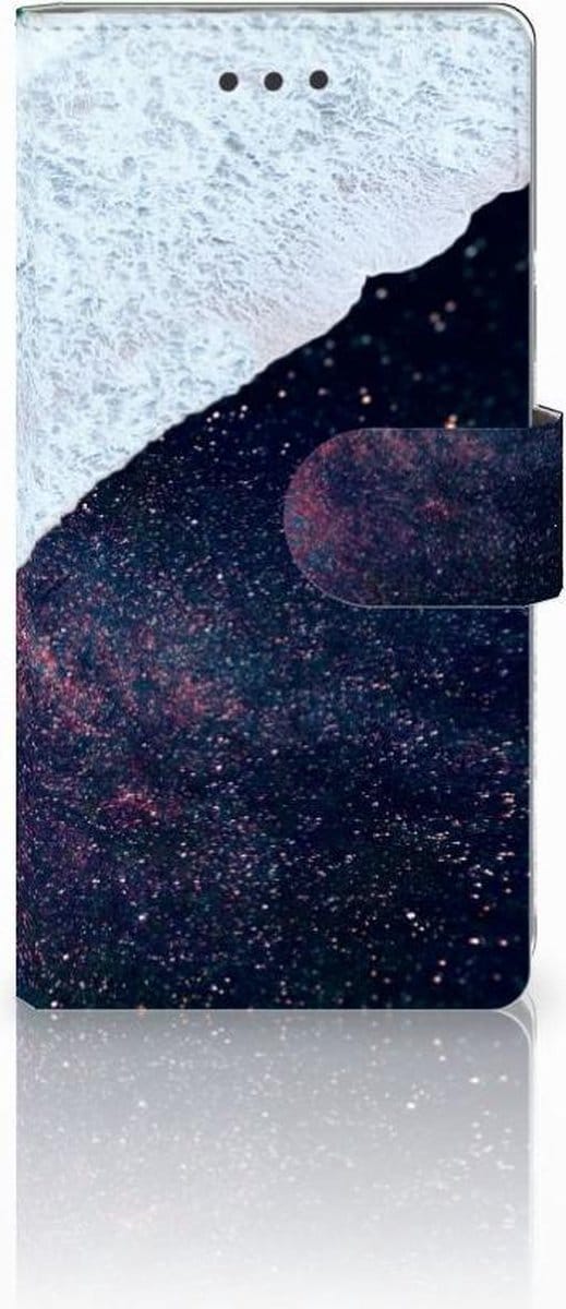 Huawei Ascend P8 Lite Book Case Sea in Space