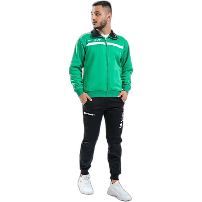 Zip-up fleece trainingspak Givova One