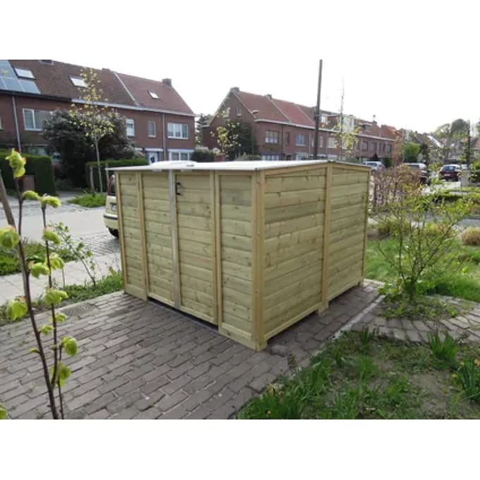 Lutrabox Tuinkast Fietsberging 250x215x141cm