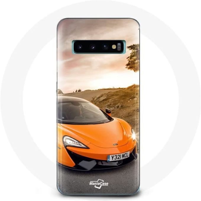 Case voor Samsung Galaxy S10 plus Formule 1 McLaren F1 Oranje