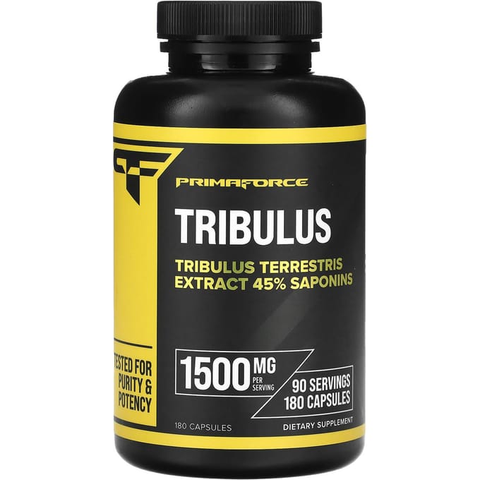 Primaforce, Tribulus, 1 500 mg, 180 gélules (750 mg par capsule)
