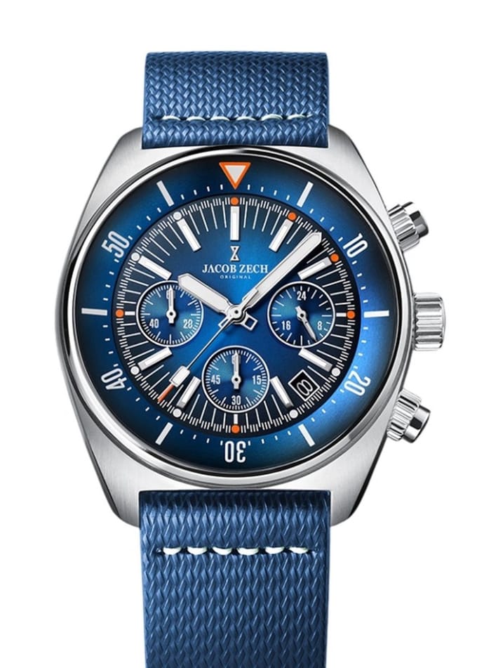 Jacob Zech - Heren Horloge Vienna - Zilver