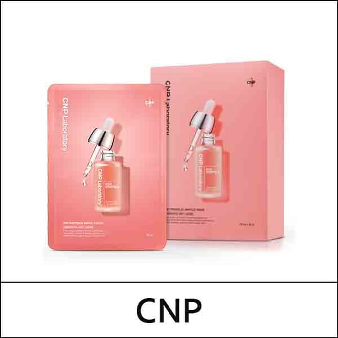 [CNP LABORATORY] (bo) Red Propolis Ampule Mask (25ml*10ea) 1 Pack / No Box(Case) / Safe Box / (j) pink